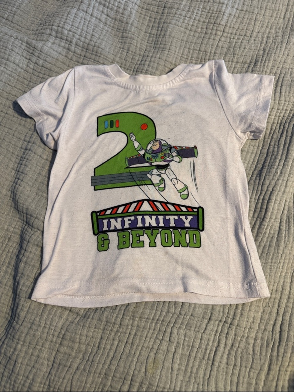 Buzz Lightyear 2 year old custom shirt “Jack”